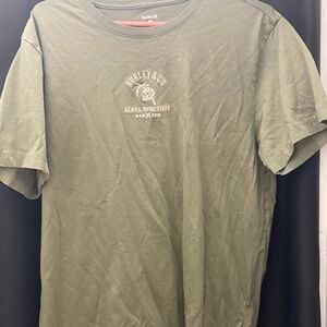 Hurley Olive Green Men's Shirt